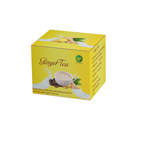 Lifeworth instant lemon ginger milk tea