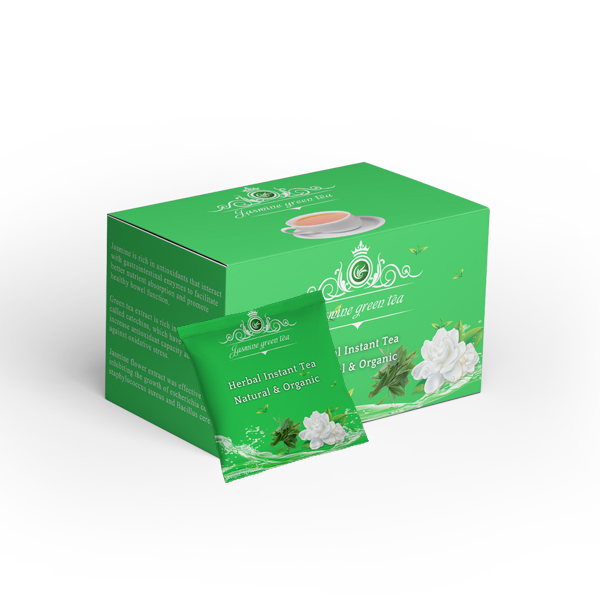 Lifeworth organic instant jasmine green tea weight loss