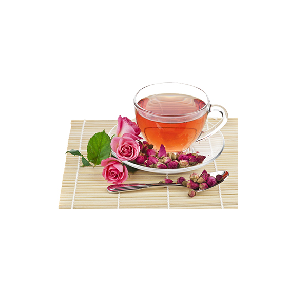 Lifeworth organic rose black tea bag