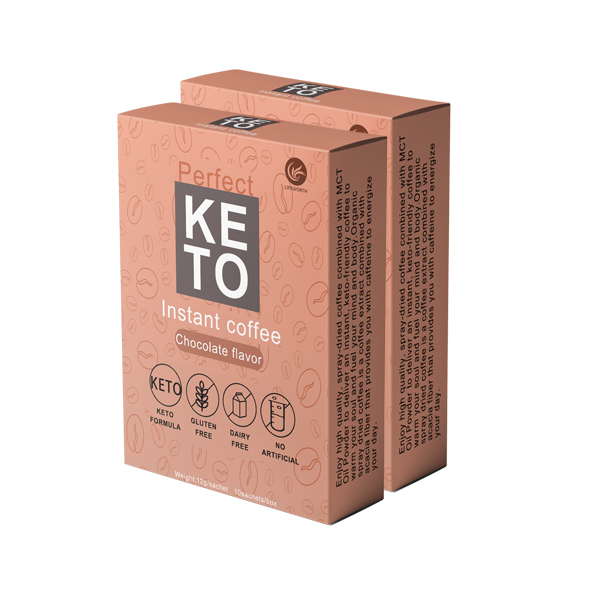 Lifeworth instant keto coffee with herbal extract