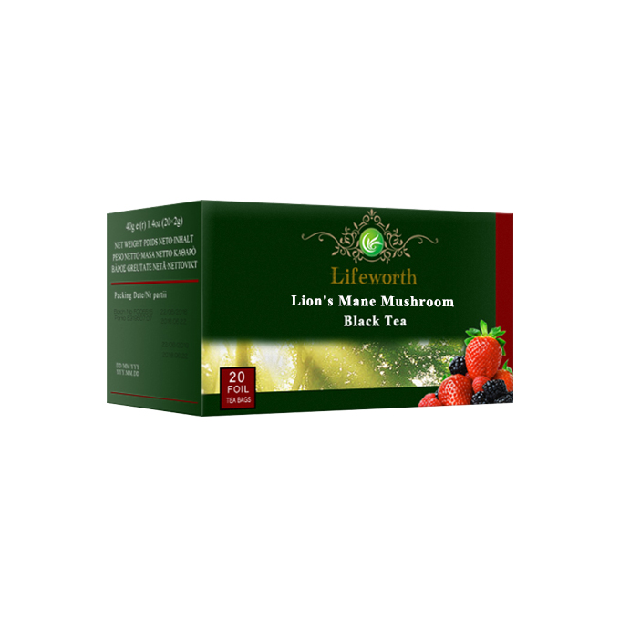 Lifeworth herbal mushroom reishi tea drink mix