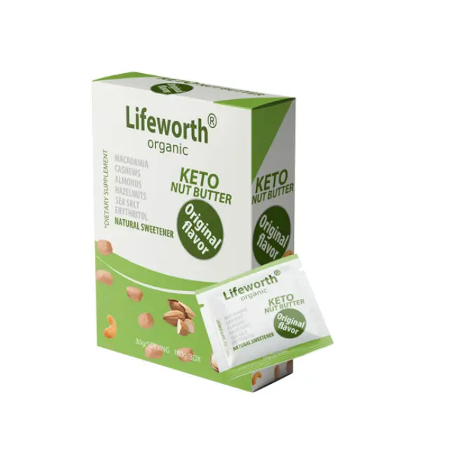 Lifeworth keto milkshake meal replacement with basil