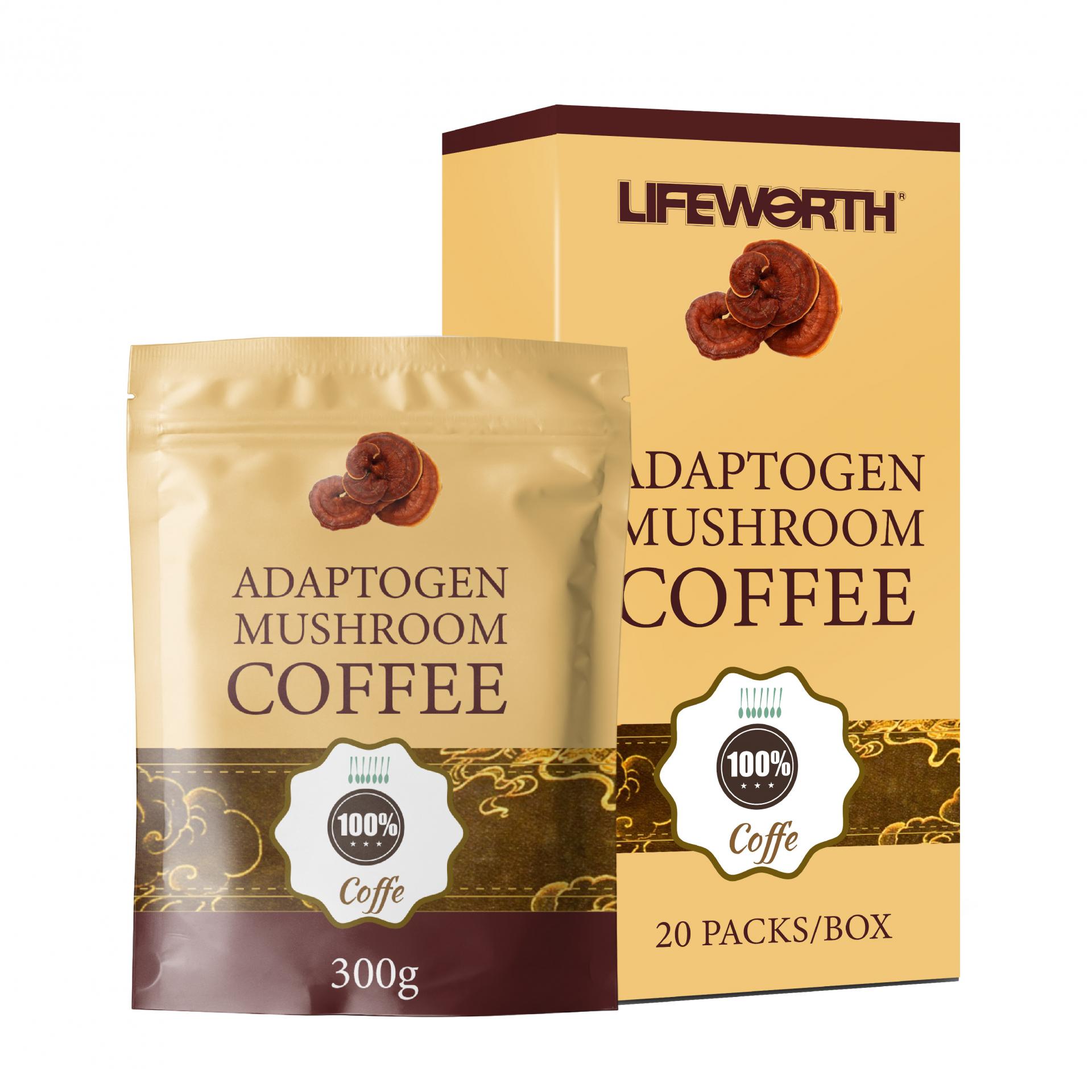 Lifeworth organic mushroom coffee mix with chaga wholesale