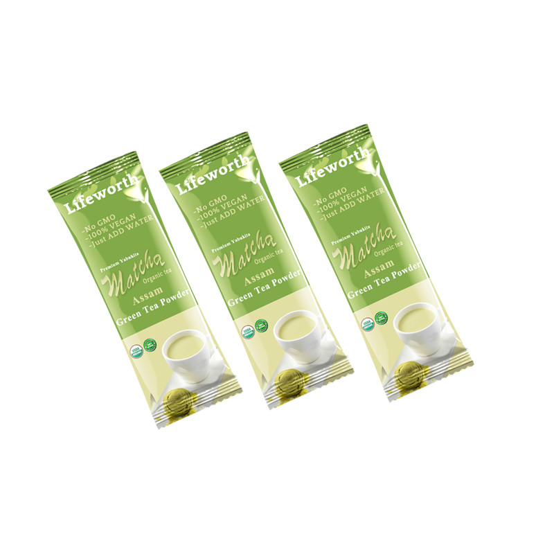 Lifeworth mushroom matcha drink mix