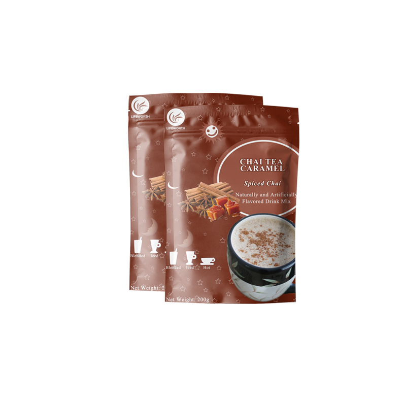 Lifeworth decaf instant rooibos milk tea