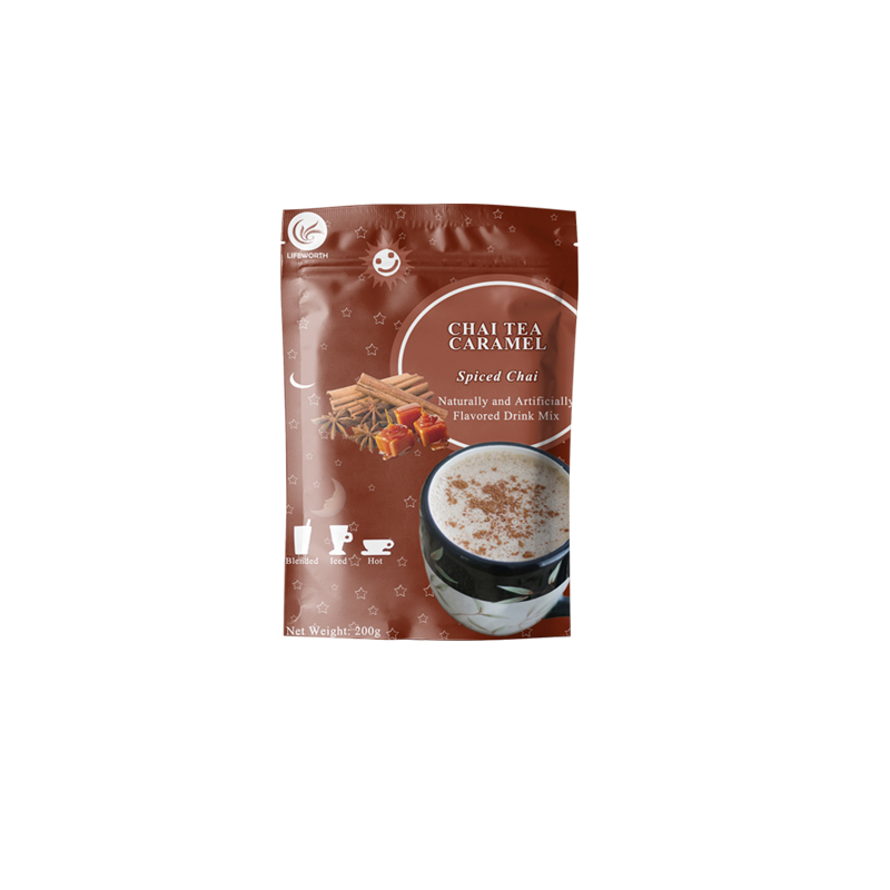 Lifeworth decaf instant rooibos milk tea