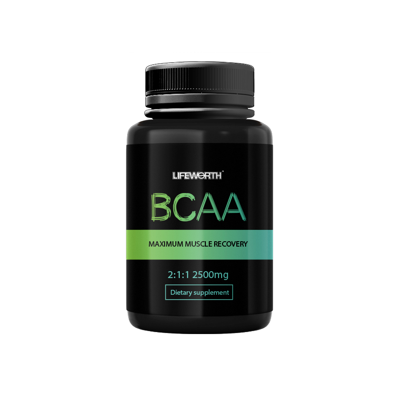 2:1:1 Branched Chain Amino Acids Capsule with Vitamin B12 & B6 - BCAA Powder Alternative - Pre Workout Supplement for Energy