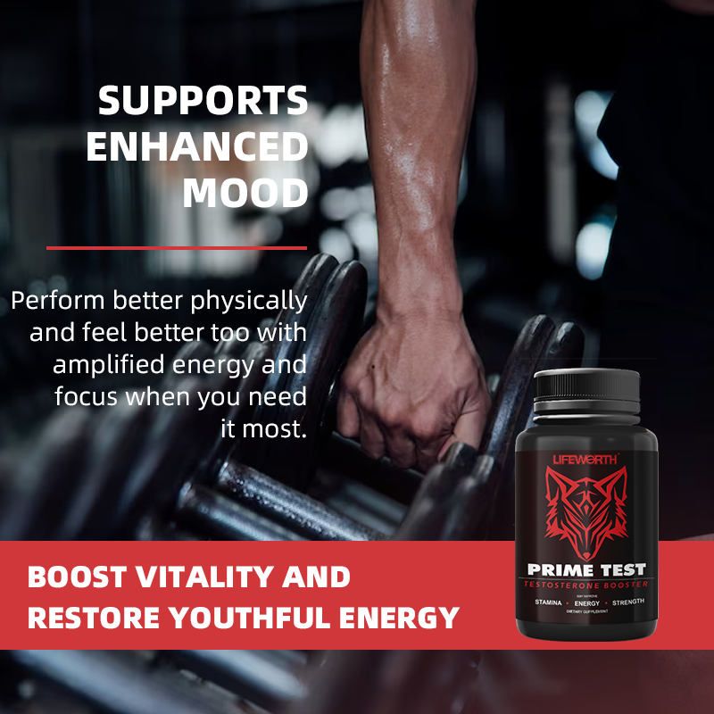 Men's Testosterone Booster - Stamina, Endurance, & Strength Booster - 60 Caplets