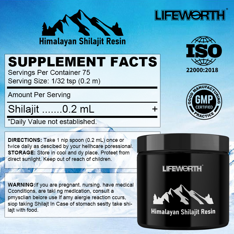 Shilajit Resin