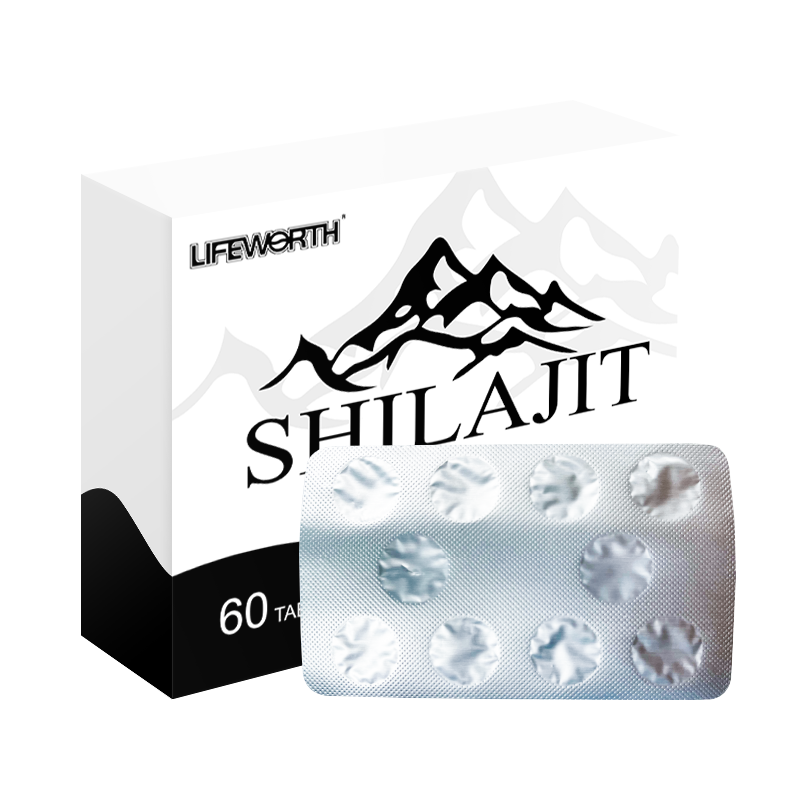 Pure Shilajit Tablets (200mg Each) from Himalayan Shilajit - Plant Derived Fulvic Minerals Support Metabolism and Immune System