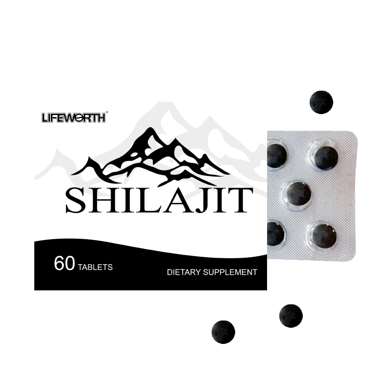 Pure Shilajit Tablets (200mg Each) from Himalayan Shilajit - Plant Derived Fulvic Minerals Support Metabolism and Immune System