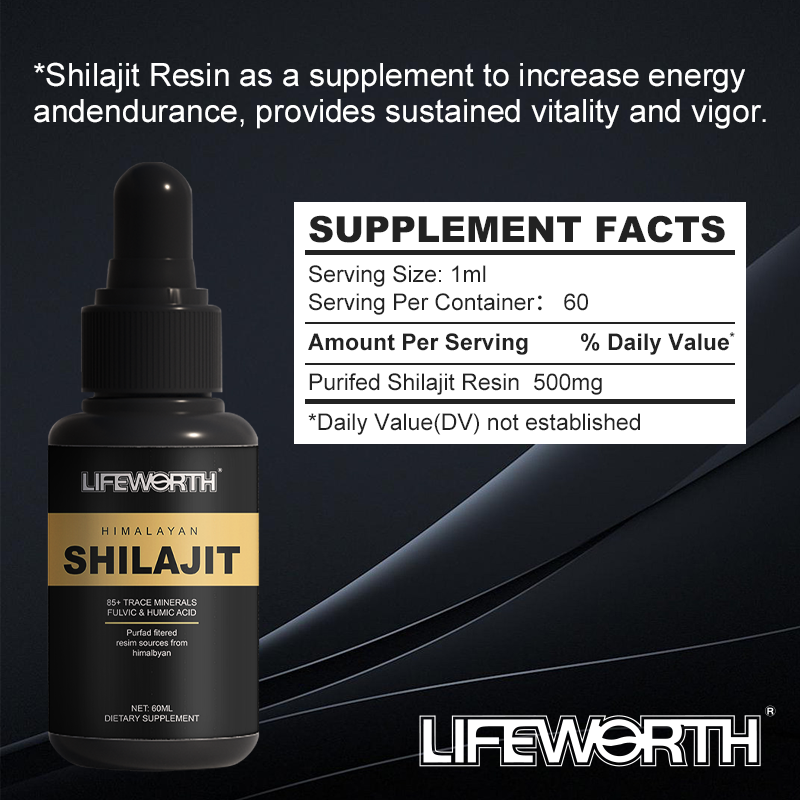 Shilajit Resin Himalayan Liquid Oil Drops 30 Gram