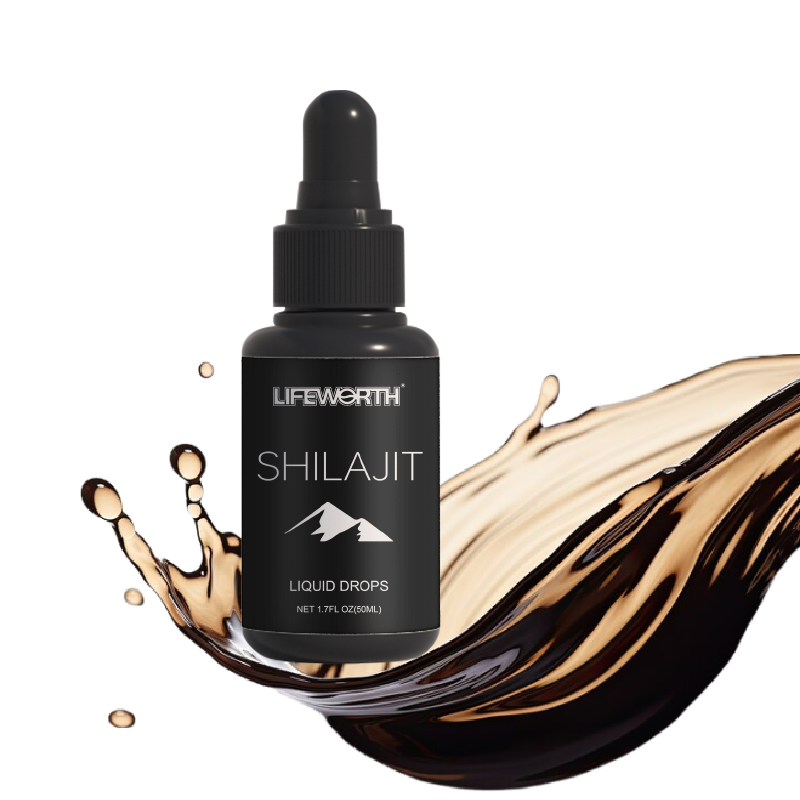 Himalayan Shilajit, Liquid Drops, Authentic & Pure, Natural Trace Minerals & Fulvic Acid Complex