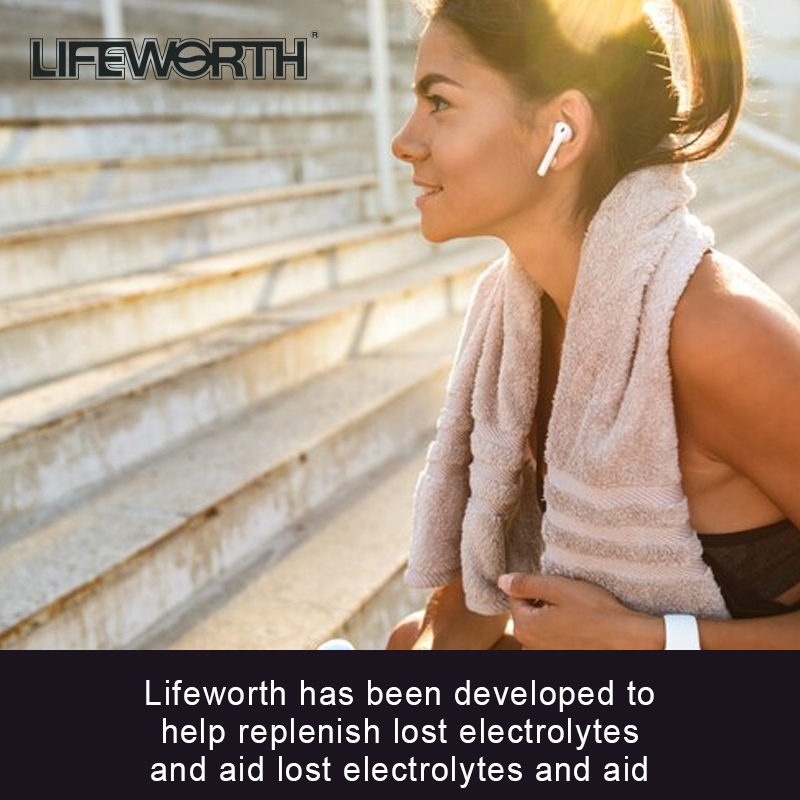 Lifeworth electrolyte drink essential minerals effervescent tablets