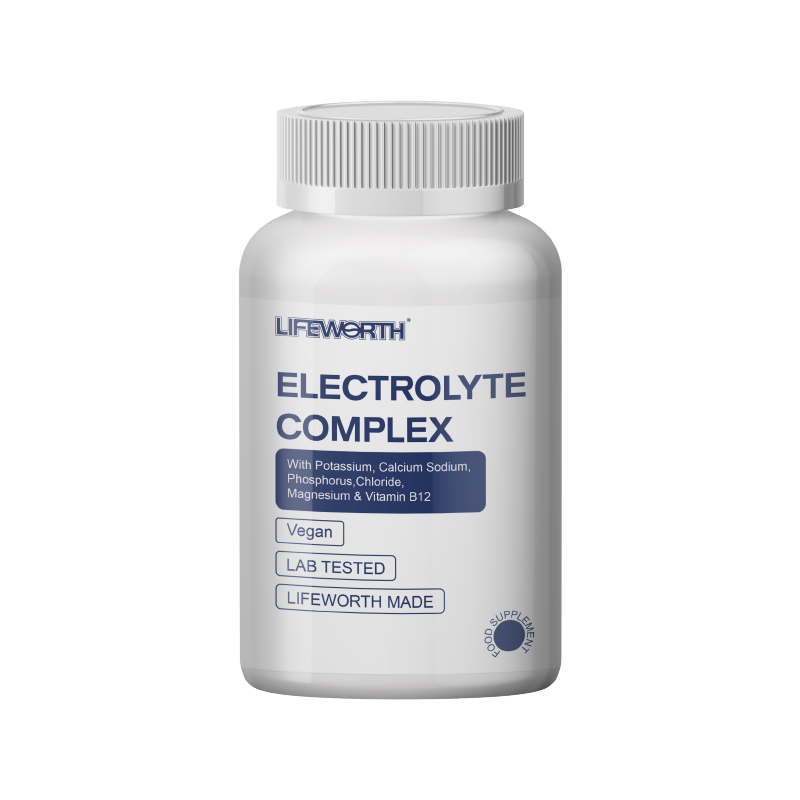 Electrolytes Complex - 120 High Strength Electrolyte Tablets - Enriched with Essential Minerals